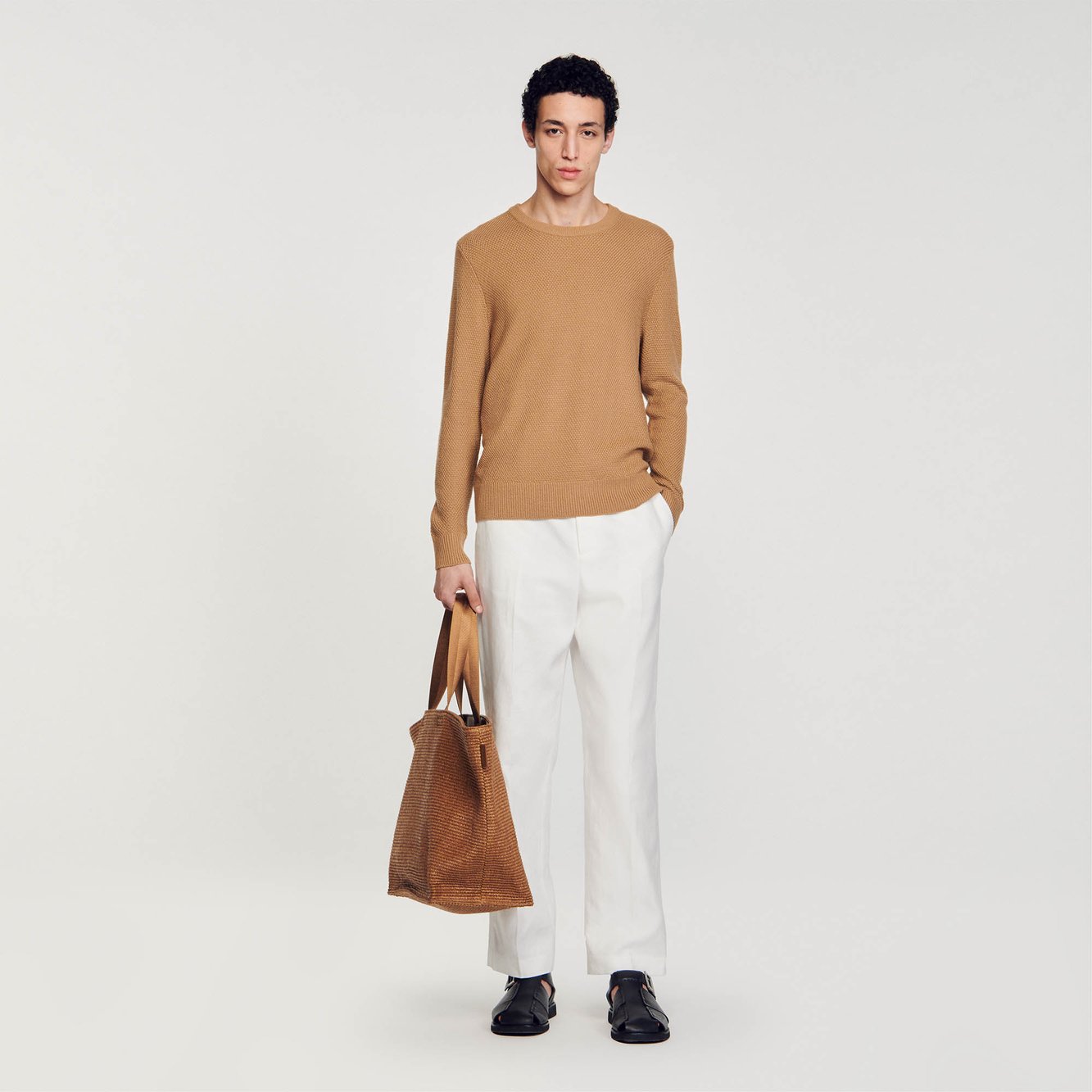 Pull en laine Sandro seconde main photo 2