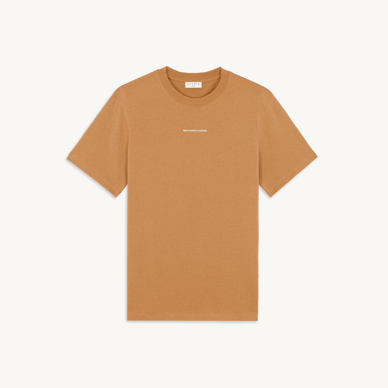 T-shirt with logo embroidery Sandro second-hand photo 1