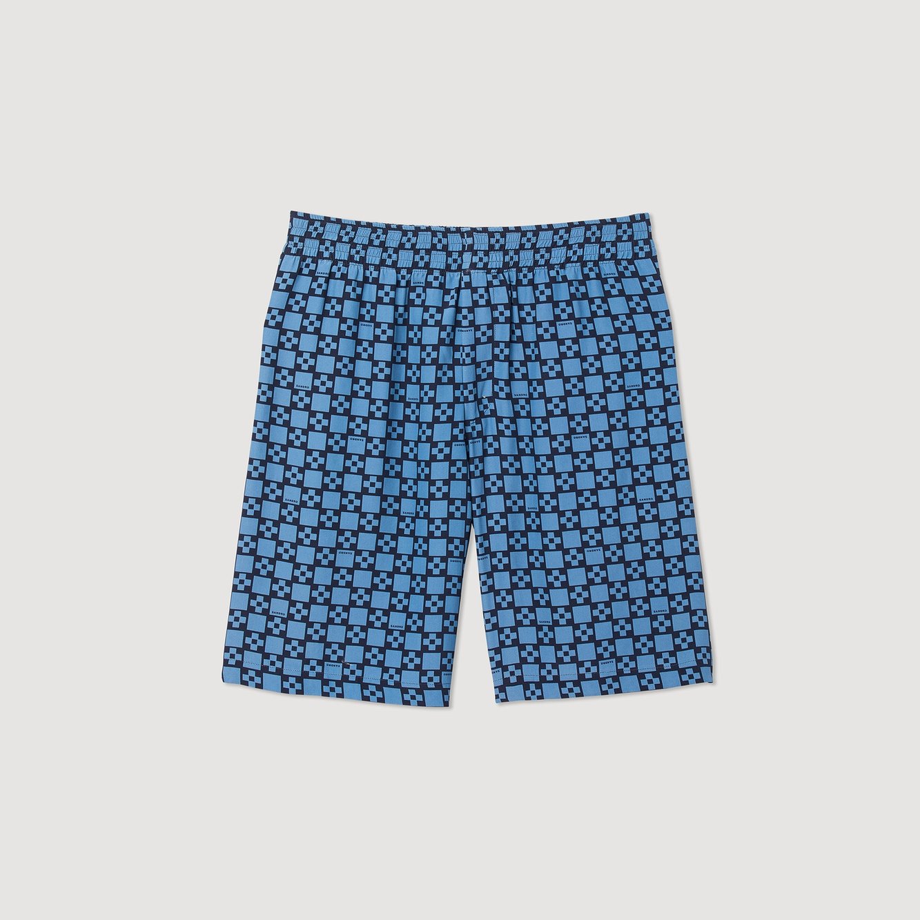 Shorts mit Square-Cross-Print Sandro Second-Hand photo 1