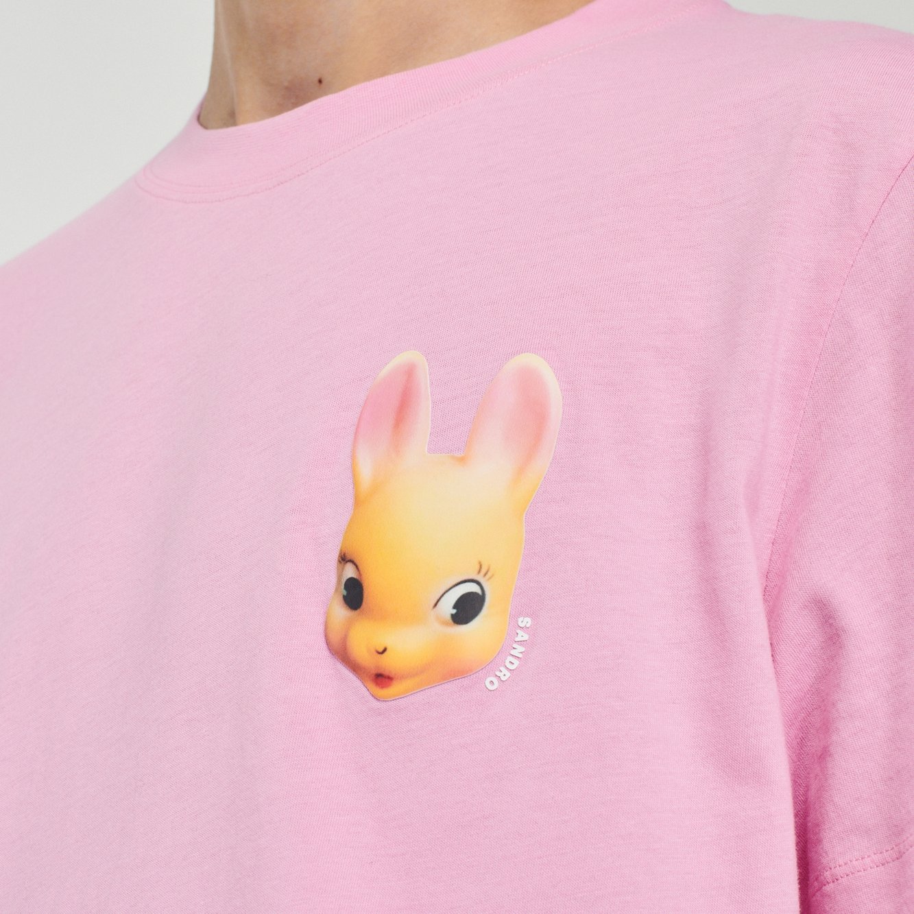 T-shirt imprimé lapin Sandro seconde main photo 5