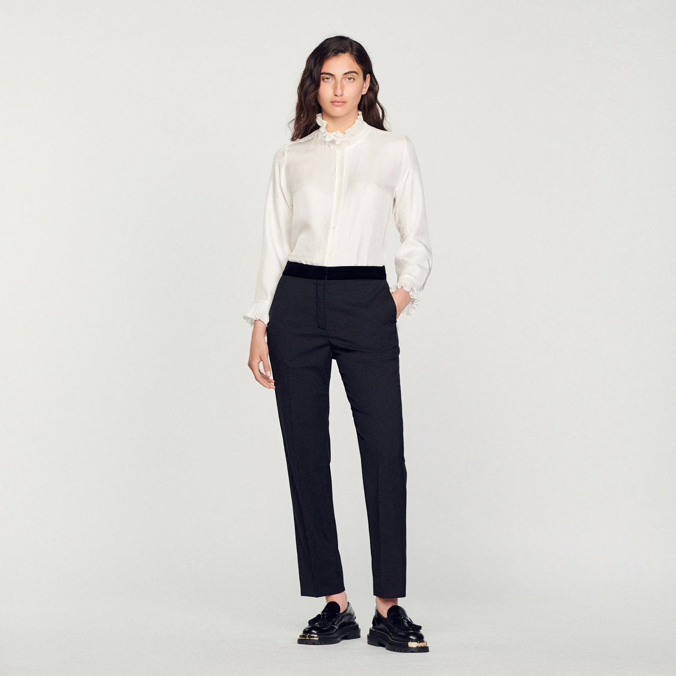 Pantalon classique Sandro seconde main photo 2