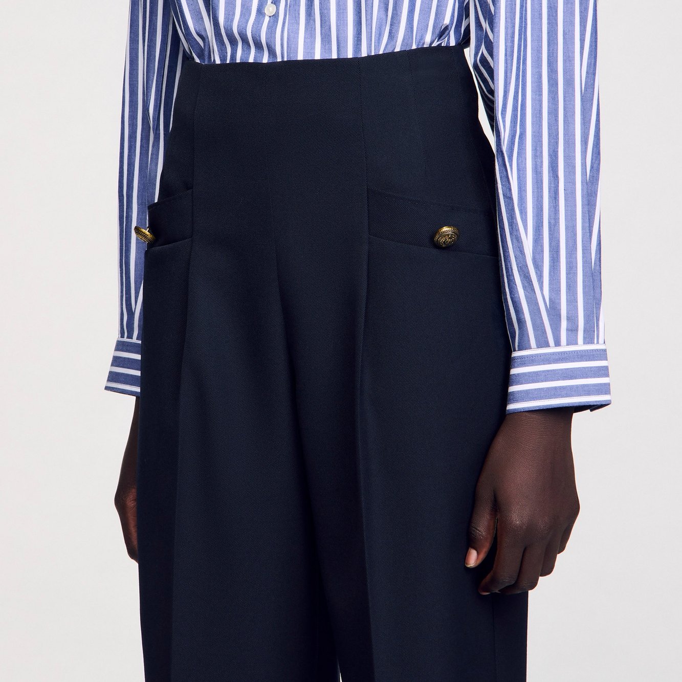 Wide legs Trousers Sandro second-hand photo 6
