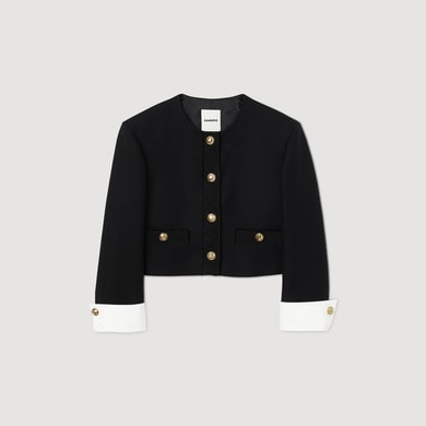 Veste courte Sandro seconde main photo 1