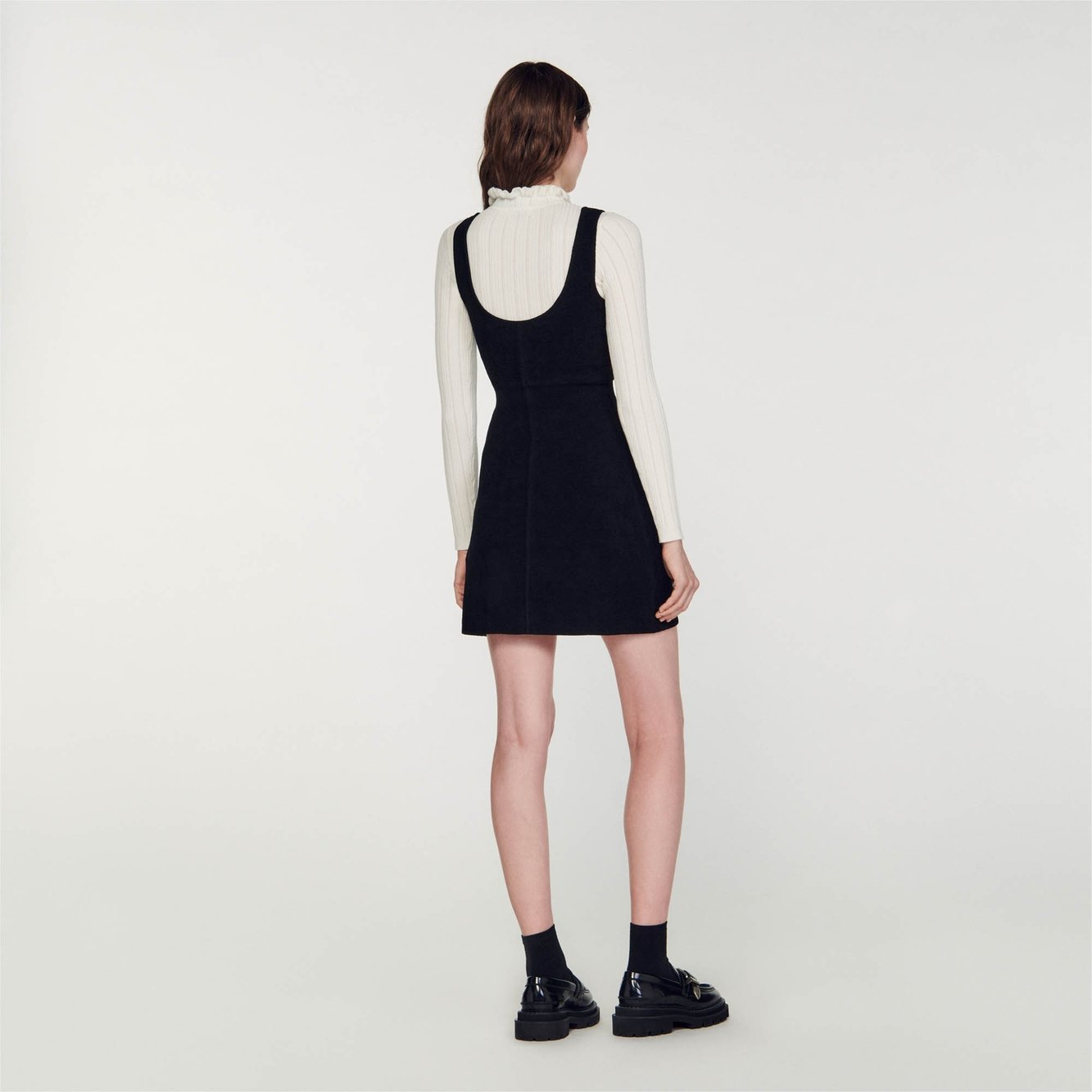 Pinafore dress Sandro second-hand photo 6
