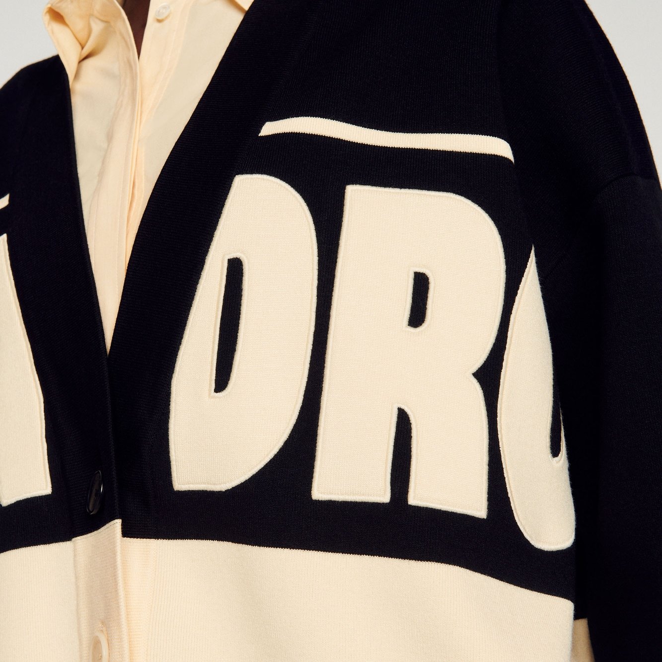 Oversize-Cardigan Sandro Second-Hand photo 5