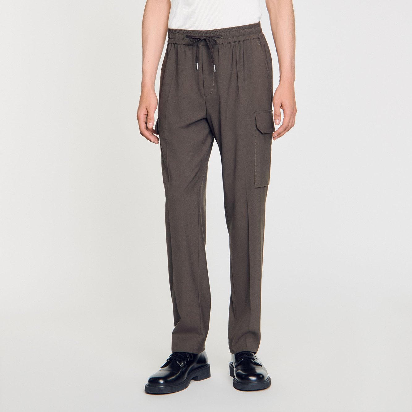 Elasticated cargo Trousers Sandro second-hand photo 7