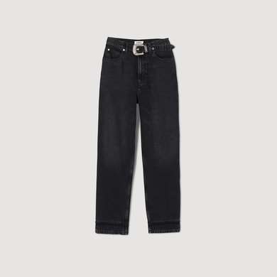 Jean avec ceinture western Sandro seconde main photo 1