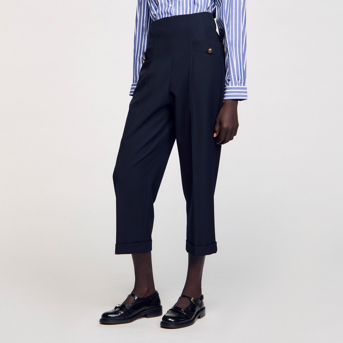 Wide legs Trousers Sandro second-hand photo 7
