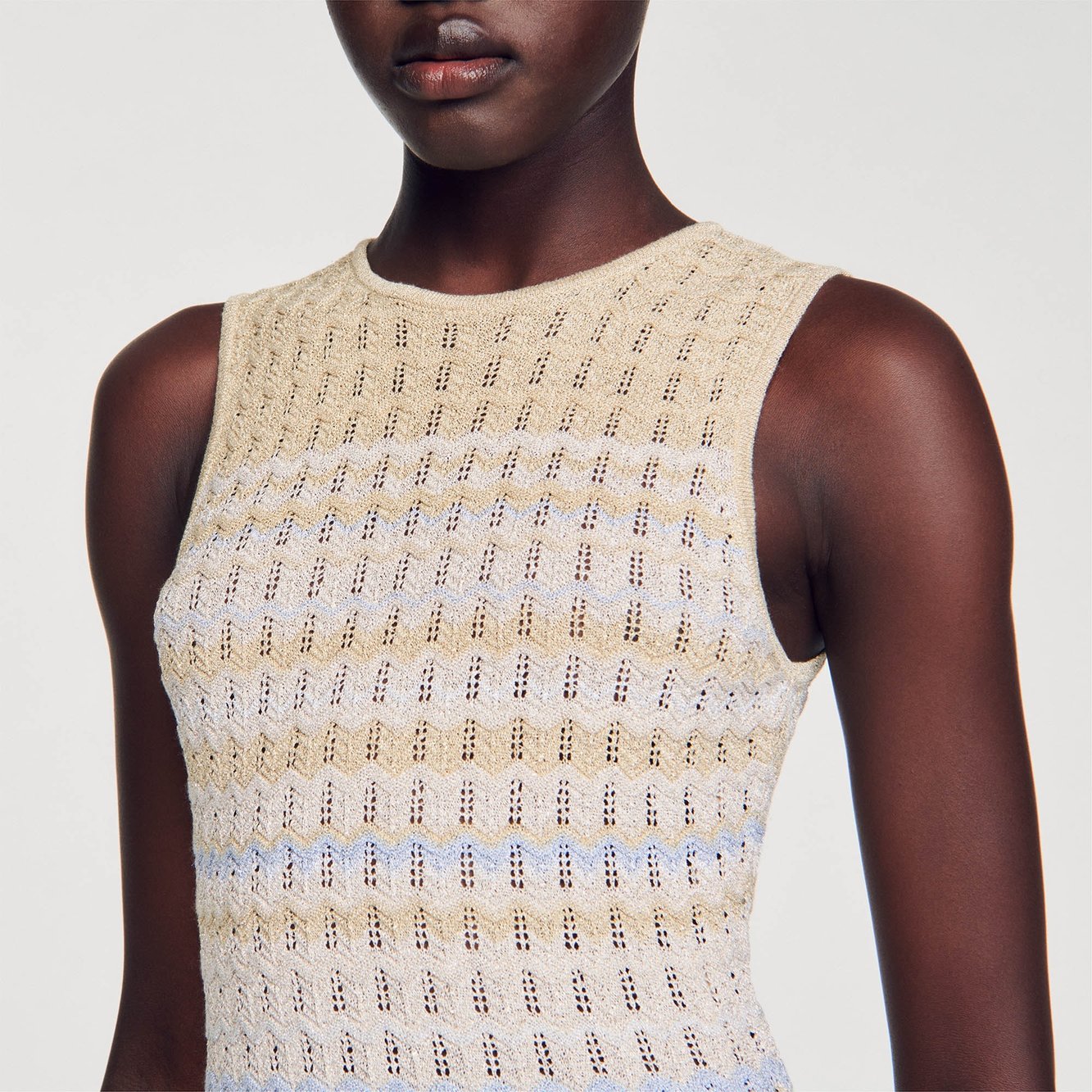 Robe en Maille Sandro seconde main photo 5