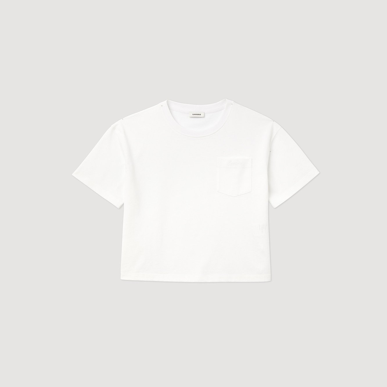 T-shirt court large Sandro seconde main photo 1