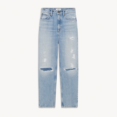 Jean coupe boyfriend Sandro seconde main photo 1