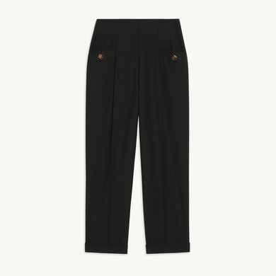 Pantalon taille haute Sandro seconde main photo 1