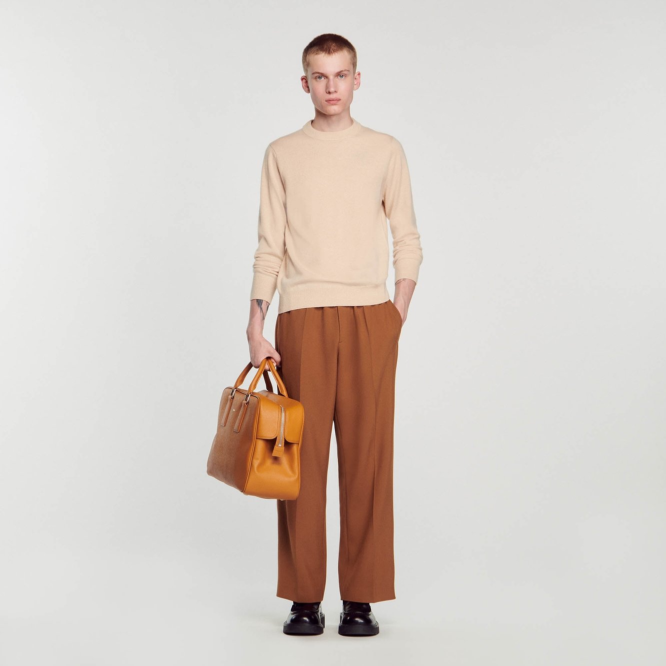 Pull en cachemire Sandro seconde main photo 2