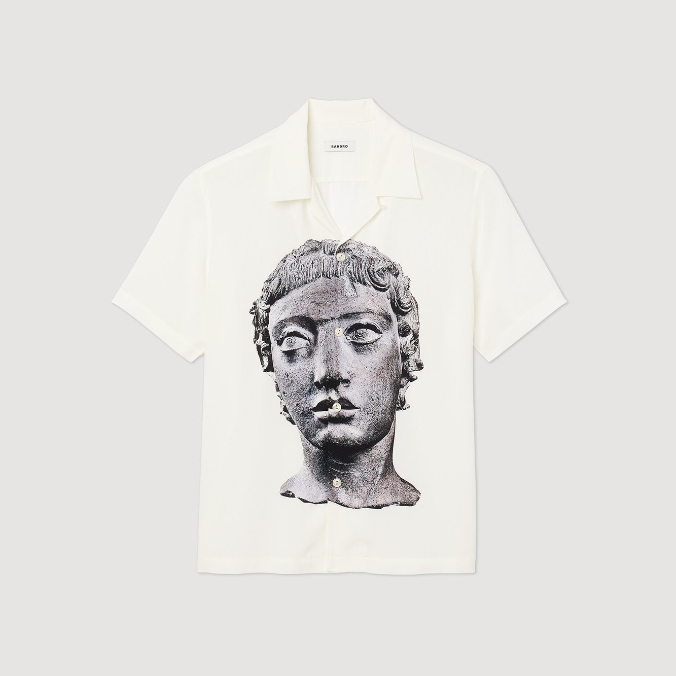 Camisa con estampado de busto Sandro segunda mano photo 1