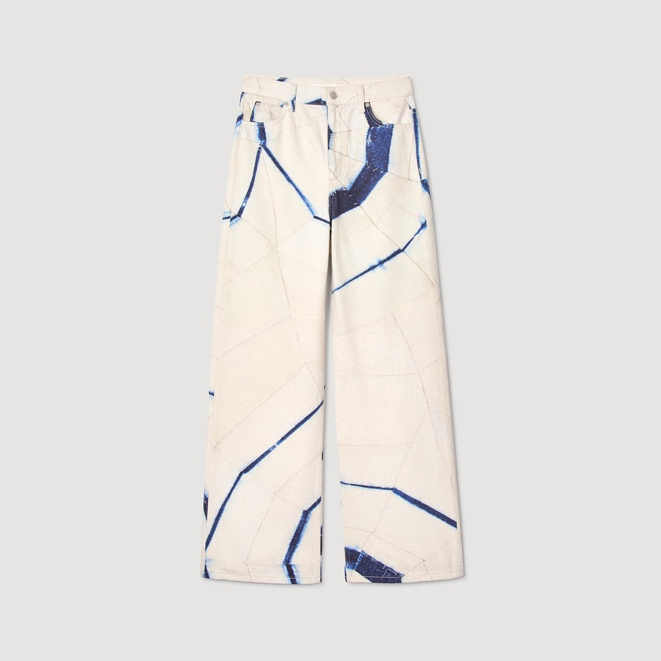 Jeans mit Streifenprint Sandro Second-Hand photo 1