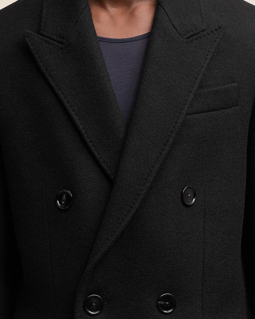 Double Breasted Coat Ami second-hand photo 6