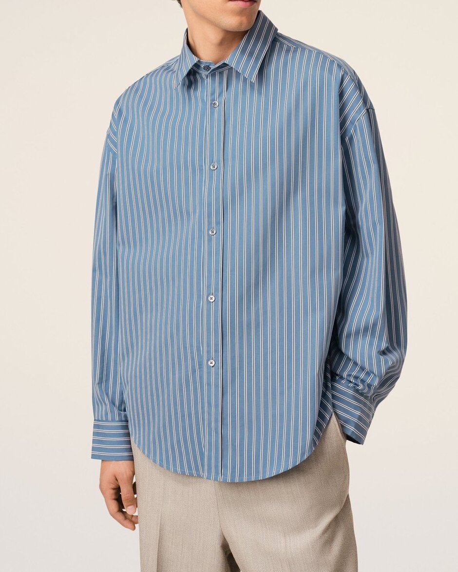 Chemise  Coupe Boxy En Coton Ami seconde main photo 5