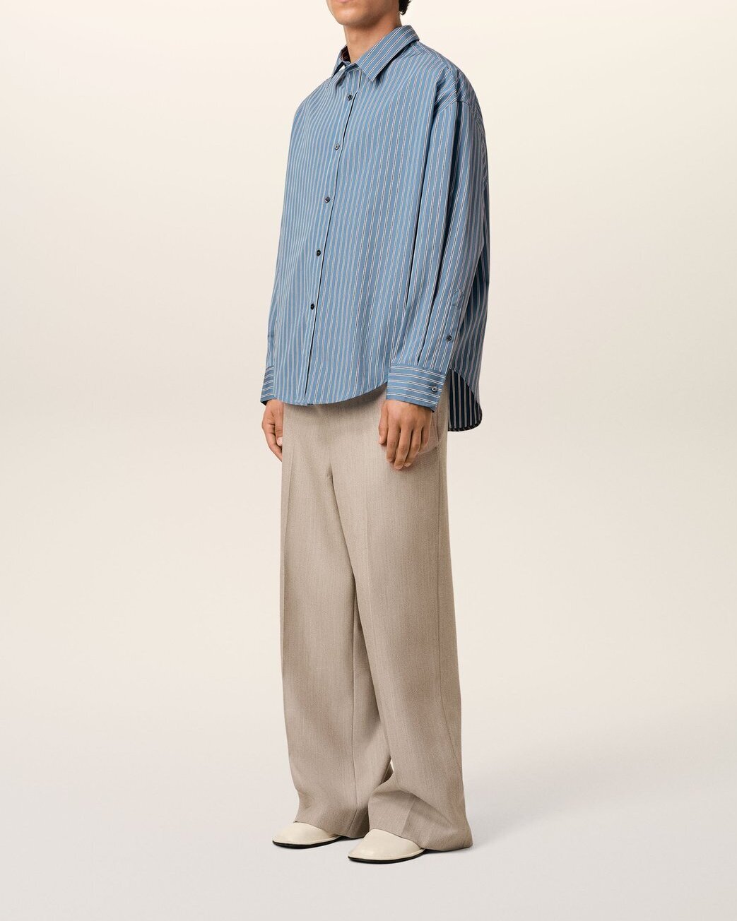 Chemise  Coupe Boxy En Coton Ami seconde main photo 8
