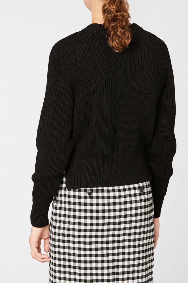 Crewneck sweater with hammer sleeves Ami second-hand photo 6
