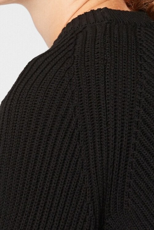 Crewneck sweater with hammer sleeves Ami second-hand photo 7