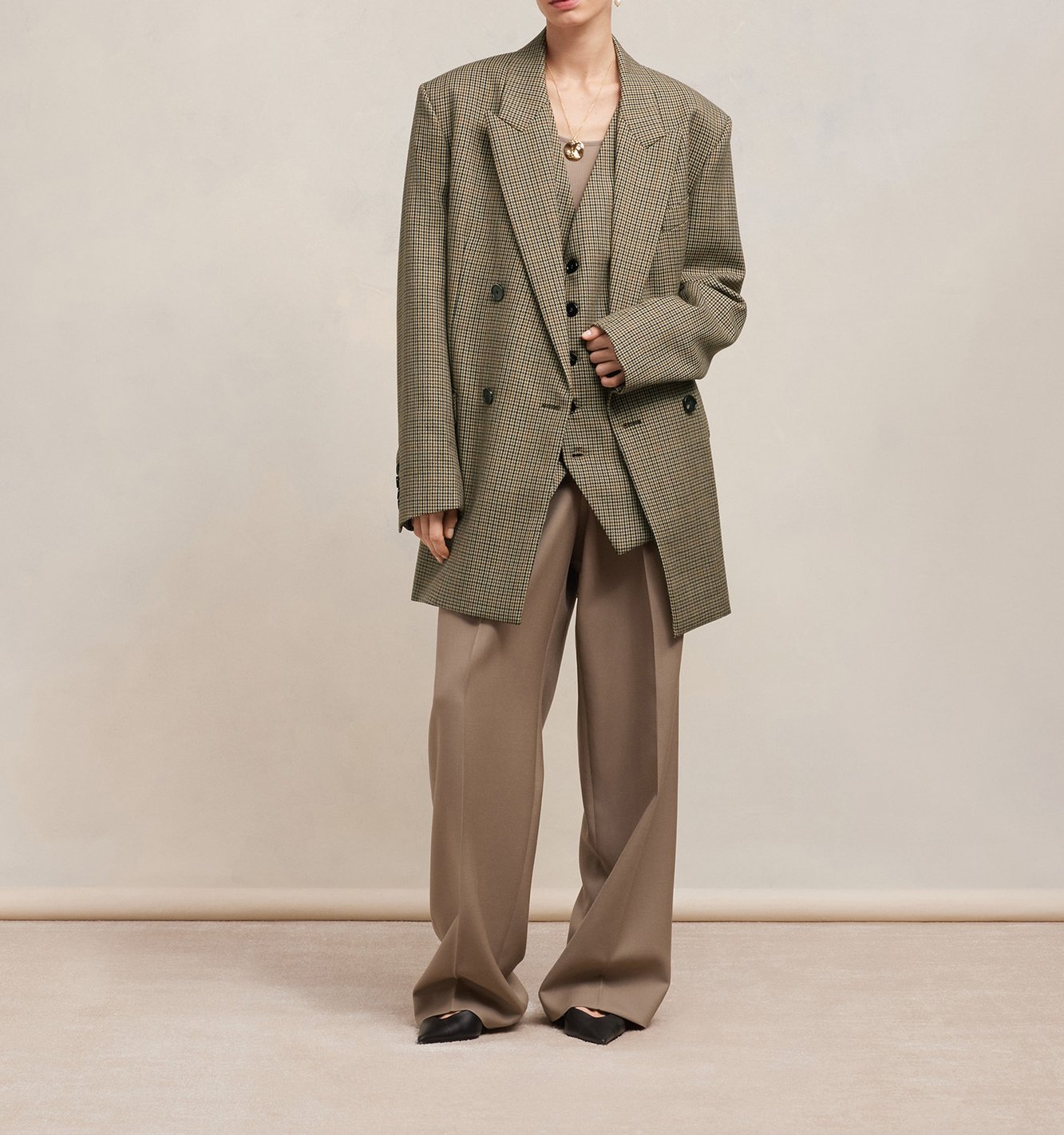Double breasted oversized jacket Ami second-hand photo 4