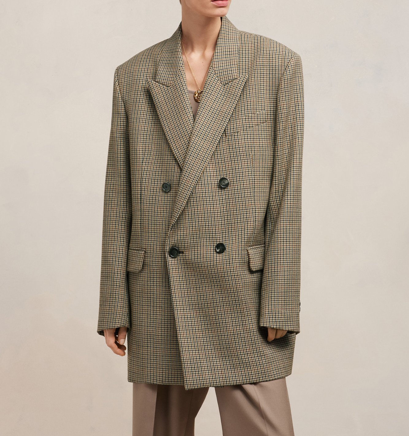 Double breasted oversized jacket Ami second-hand photo 7