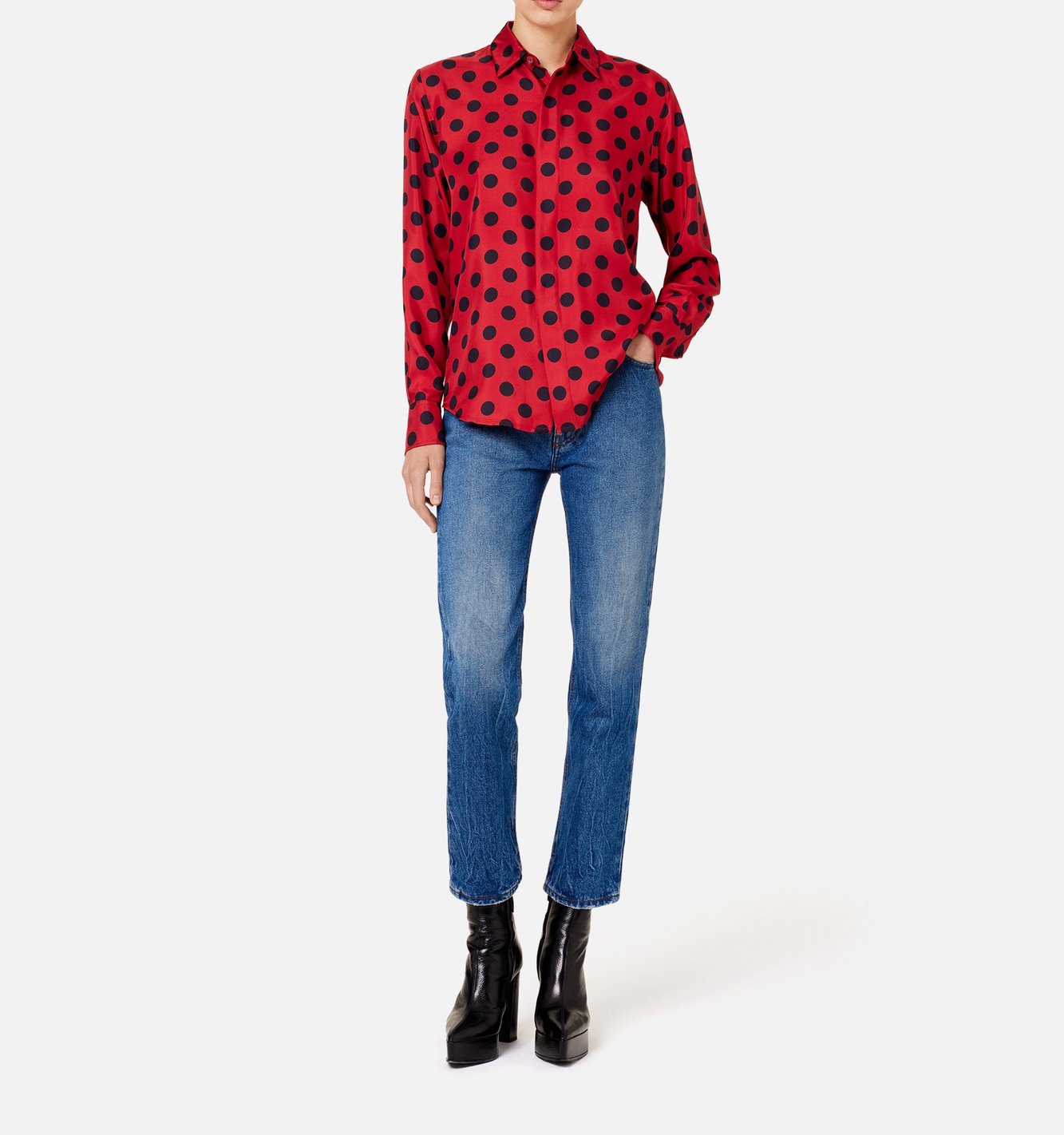 Straight fit jeans Ami second-hand photo 4