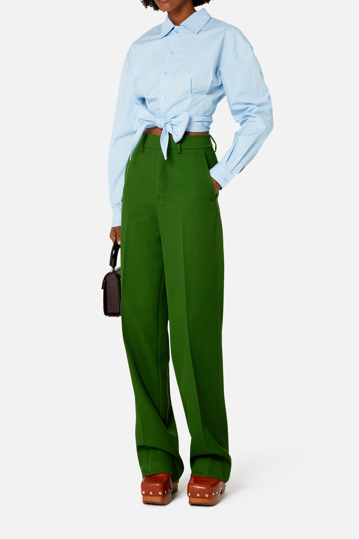 Wide fit trousers Ami second-hand photo 3