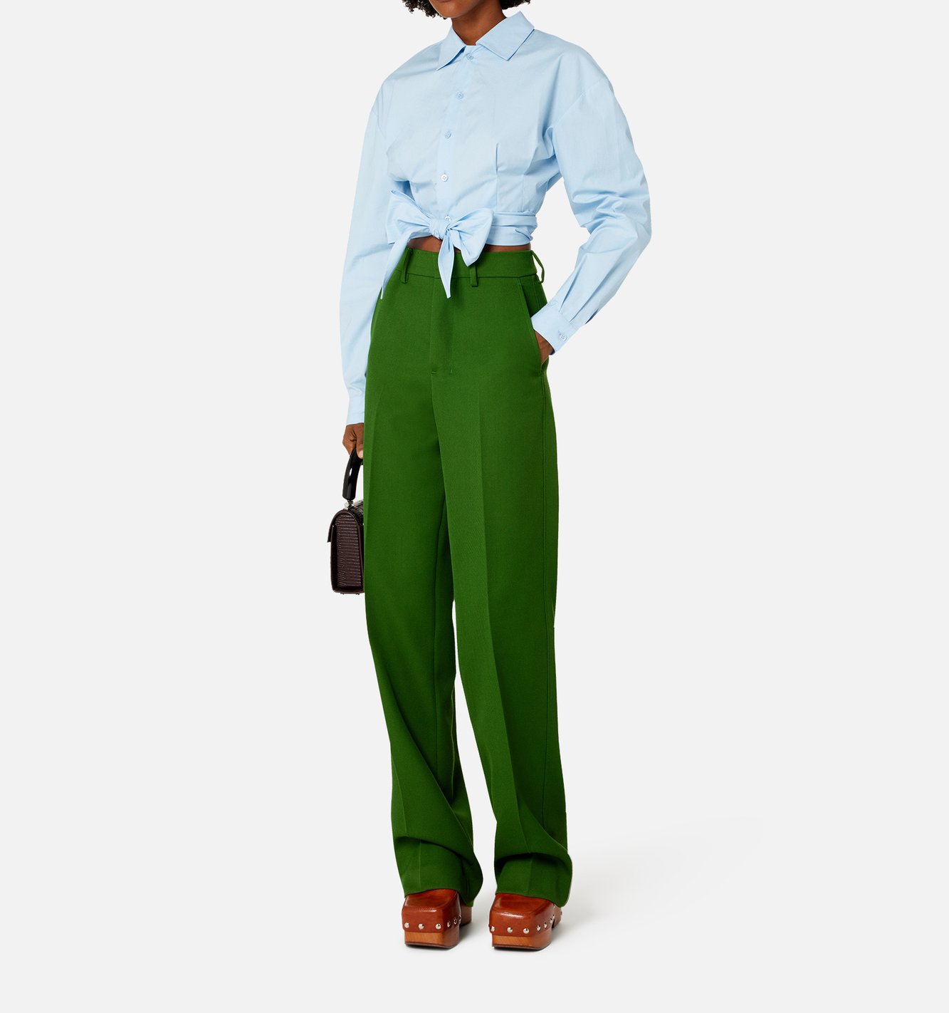 Wide fit trousers Ami second-hand photo 4