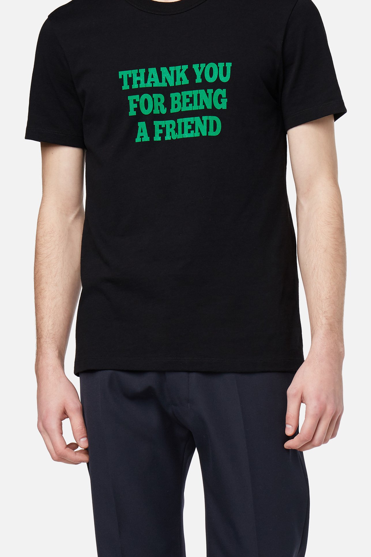 T shirt col rond print thank you for being a friend Ami seconde main photo 3