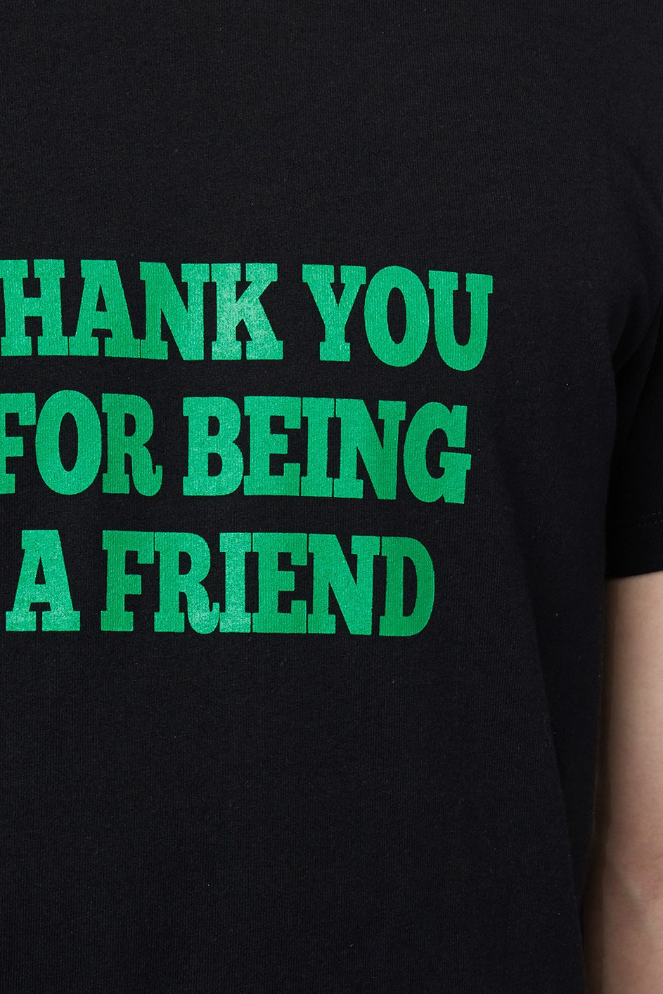 T shirt col rond print thank you for being a friend Ami seconde main photo 6