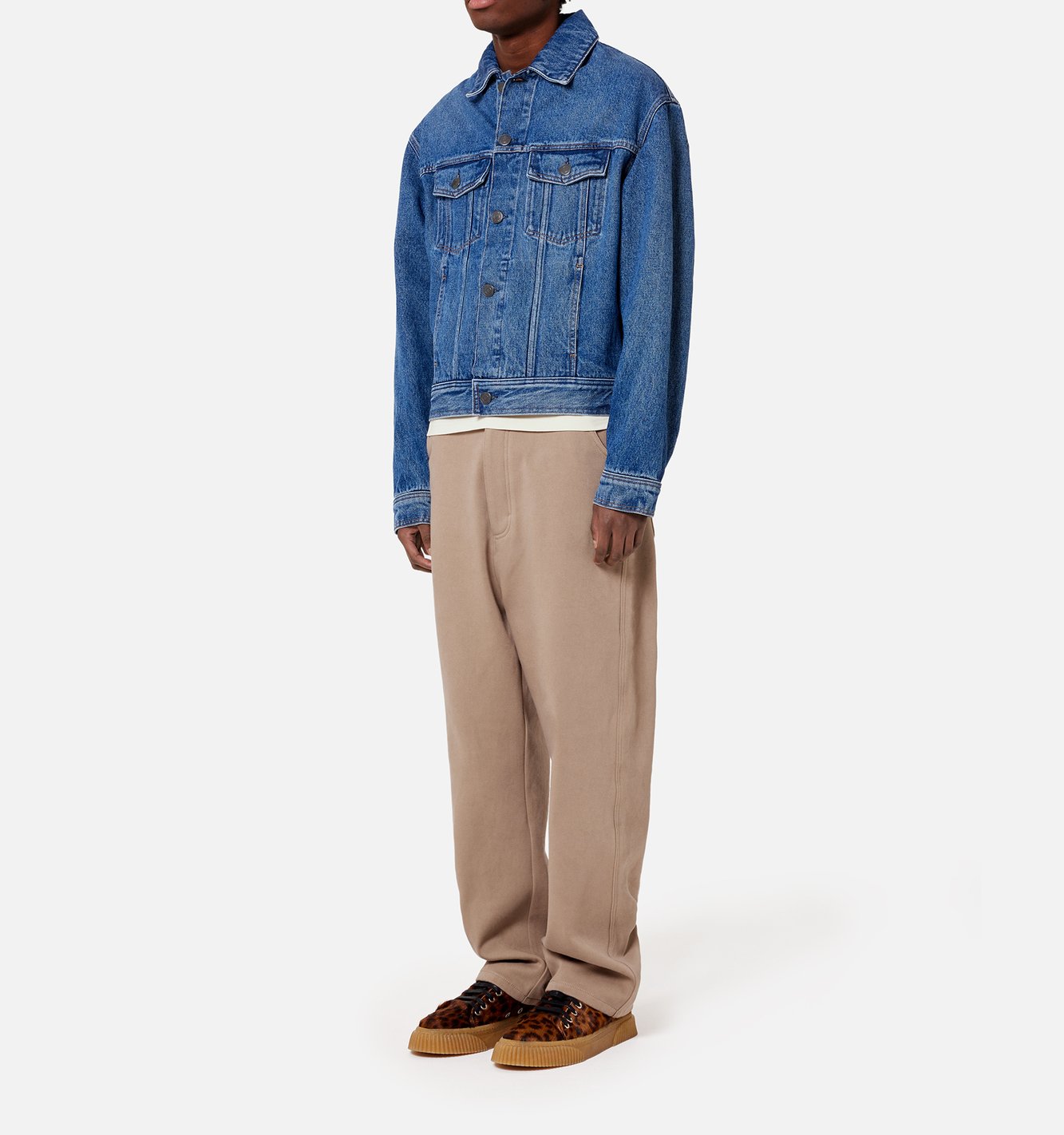 Veste boule en denim Ami seconde main photo 5