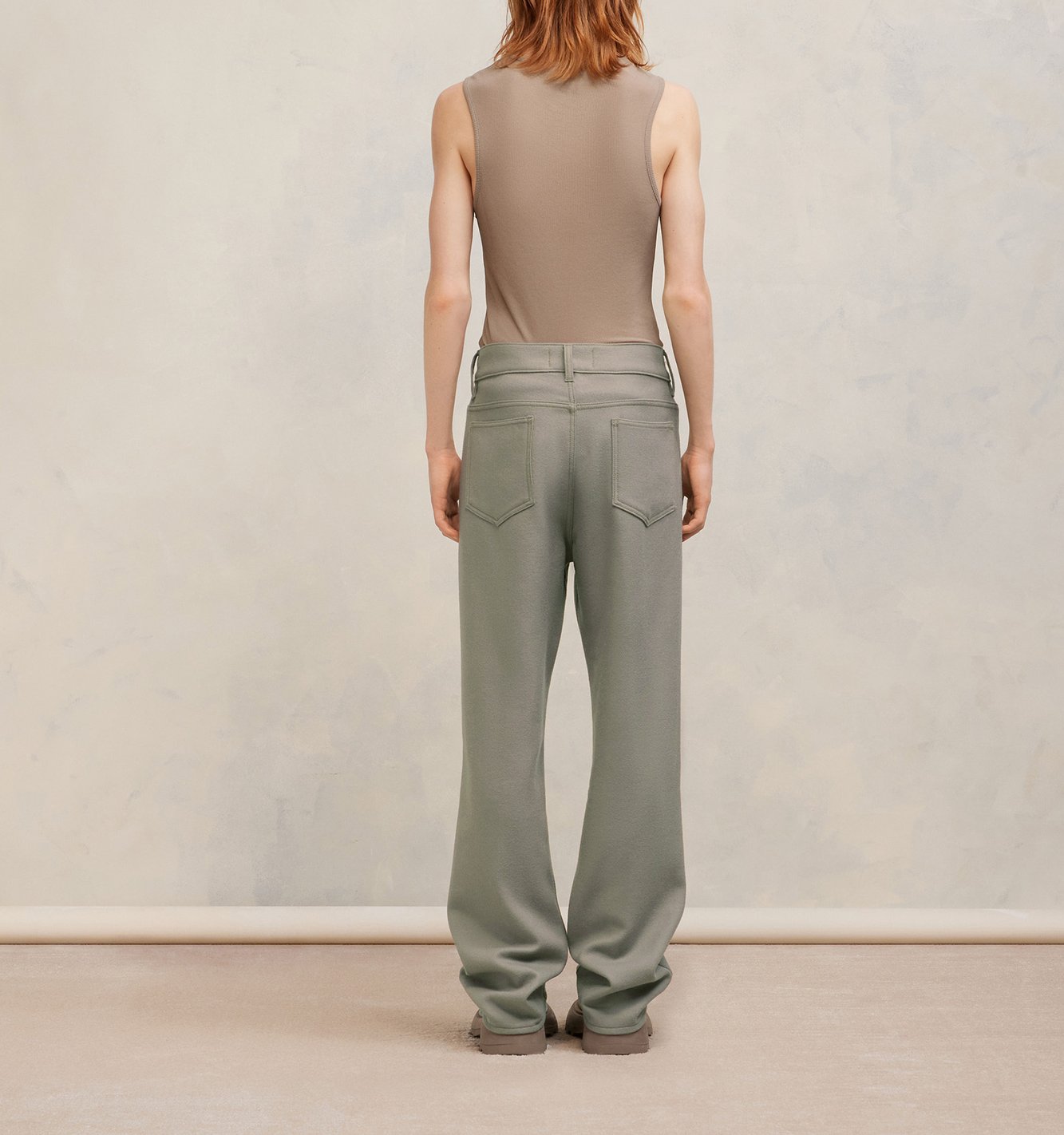 Pantalon straight fit Ami seconde main photo 5
