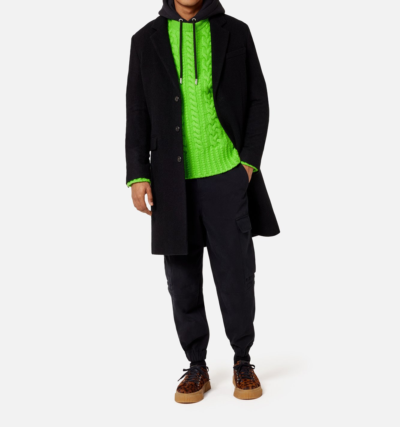 Manteau trois boutons Ami seconde main photo 4