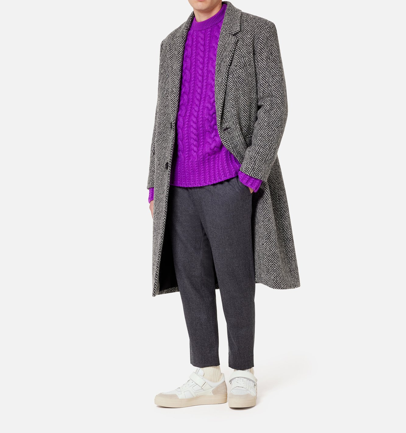 Manteau structuré deux boutons Ami seconde main photo 4