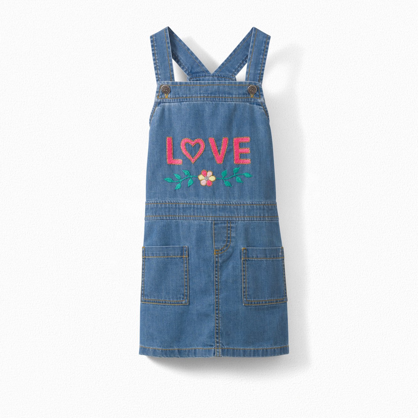 Robe en denim Bonpoint Vintage seconde main photo 1
