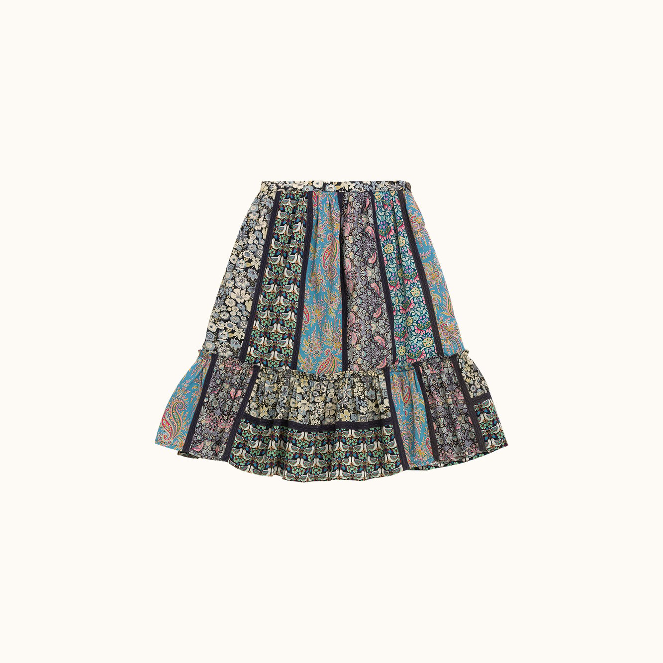 Jupe Noellia liberty Bonpoint Vintage seconde main photo 1