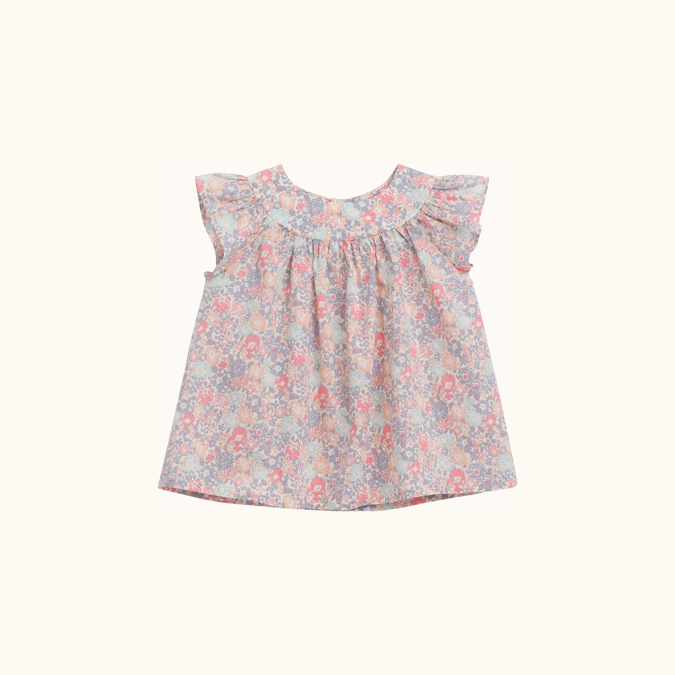 Blouse Lala motif Liberty Bonpoint Vintage seconde main photo 1