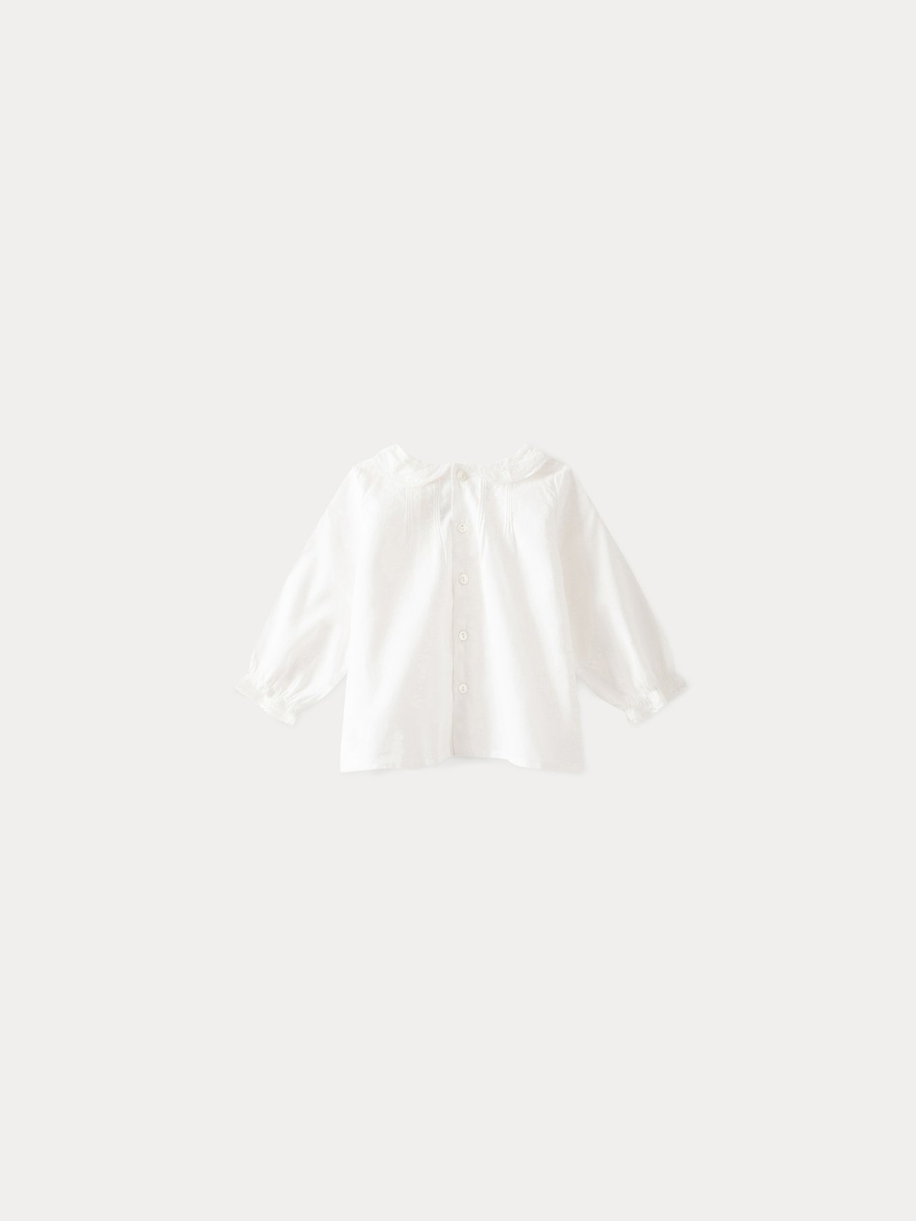Blouse en voile de coton Bonpoint Vintage seconde main photo 4