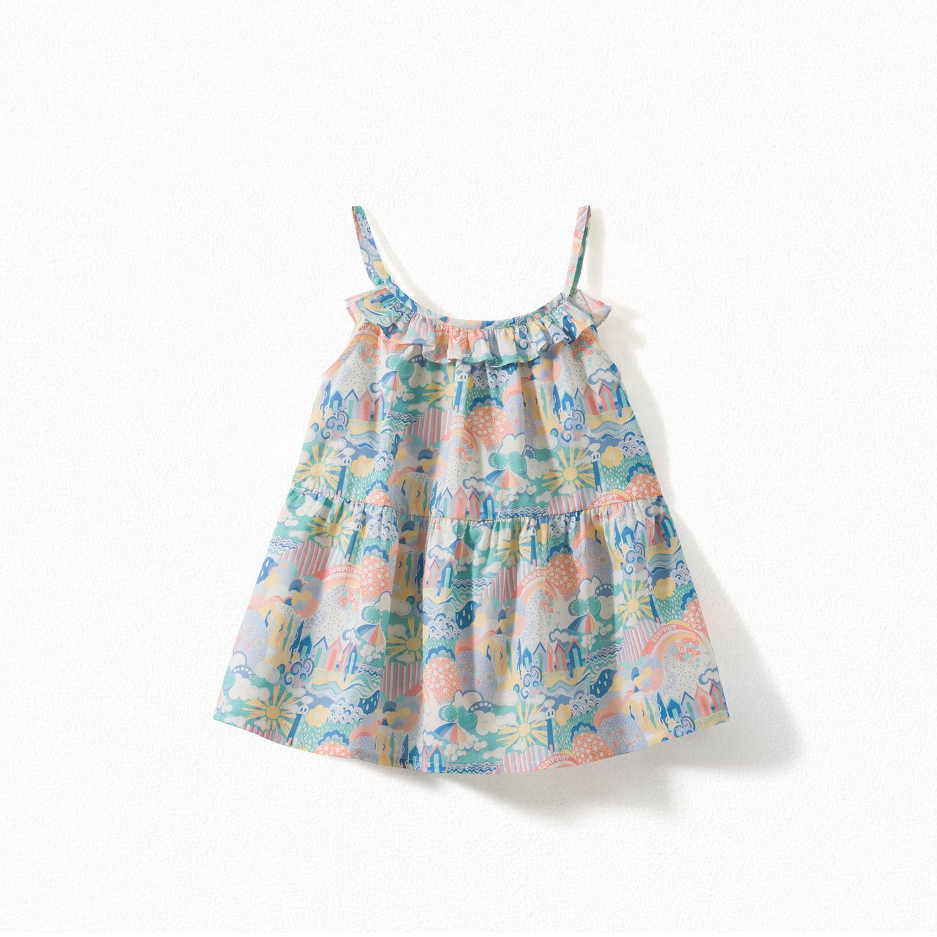 Blouse en tissu Liberty exclusif Bonpoint Vintage seconde main photo 1