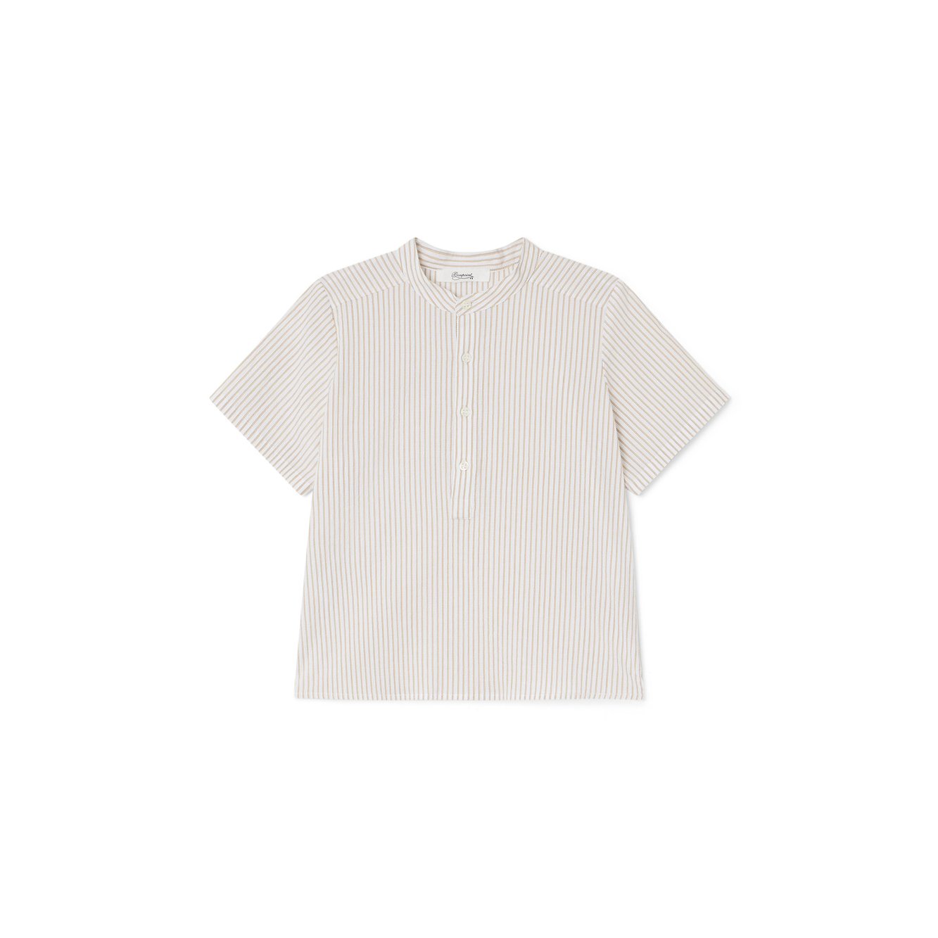 Chemise en coton rayé Bonpoint Vintage seconde main photo 1