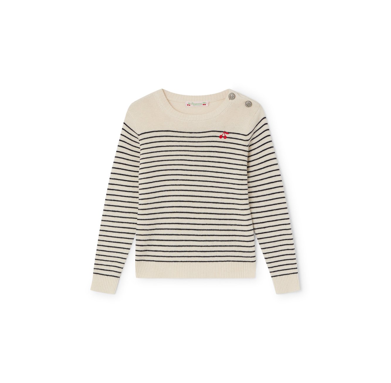 Pull à rayures Bonpoint Vintage seconde main photo 1