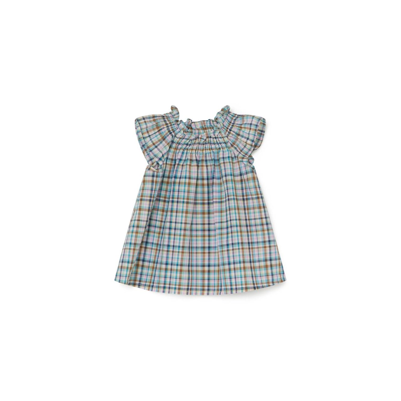 Blouse à petits carreaux Bonpoint Vintage seconde main photo 1