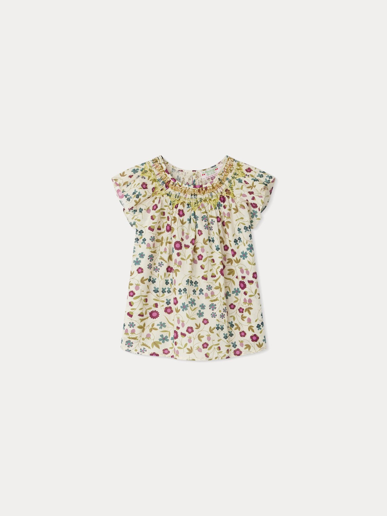 Blouse smockée Ella Bonpoint Vintage seconde main photo 1