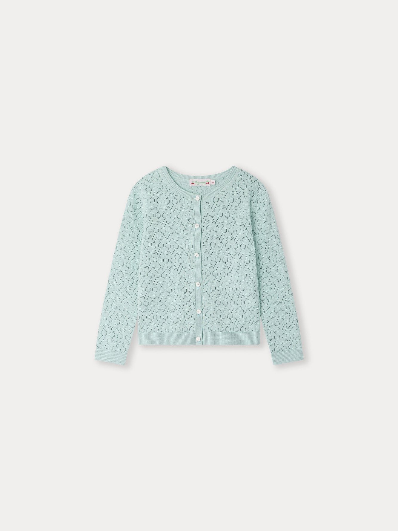 Cardigan Cherry Bonpoint Vintage seconde main photo 1