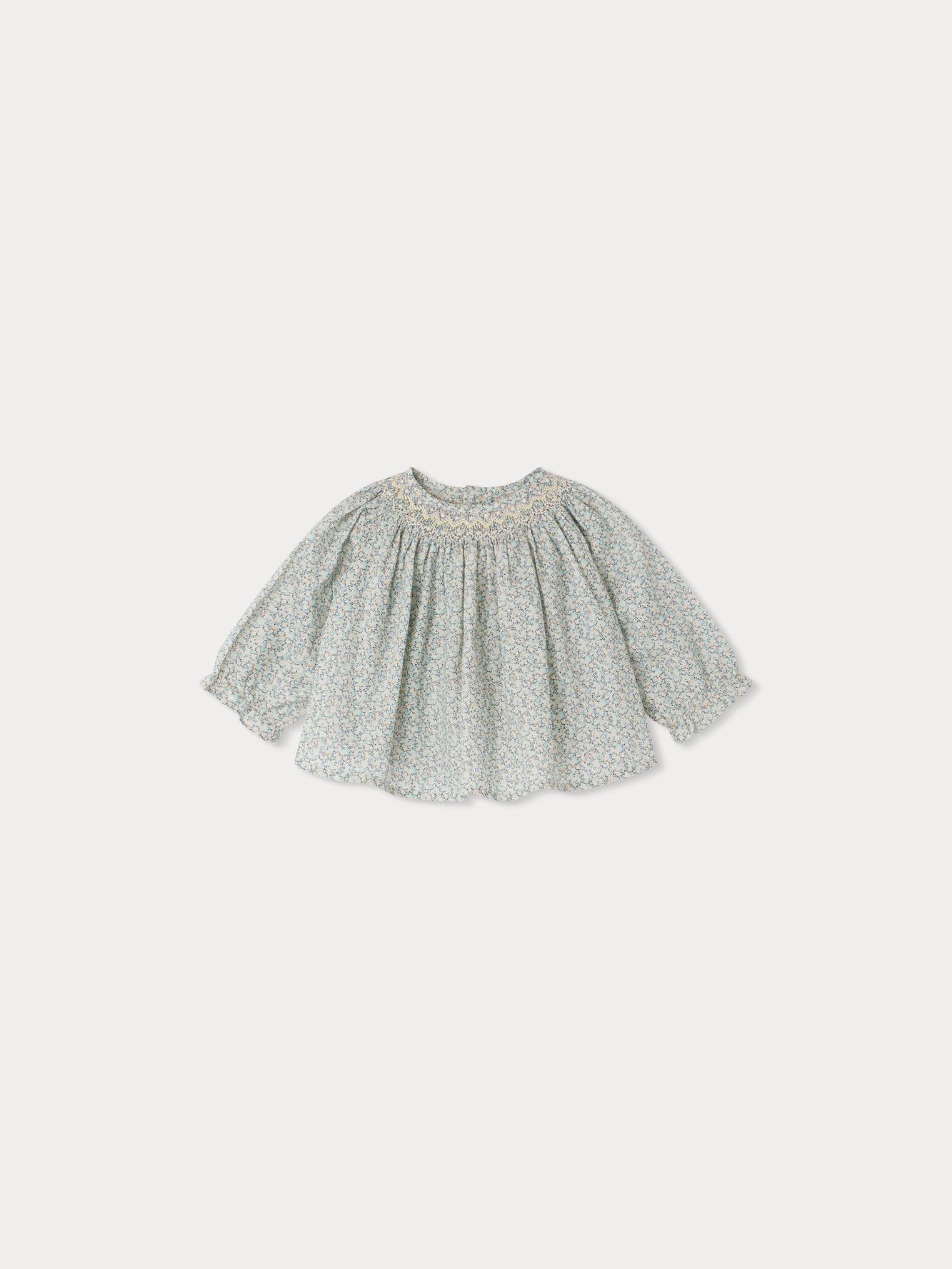 Blouse smockée Griotte Bonpoint Vintage seconde main photo 1