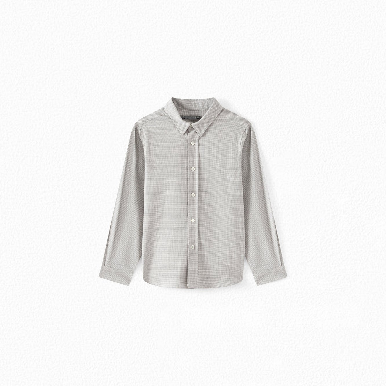 Boys' Checked Twill Shirt Bonpoint Vintage second-hand photo 1