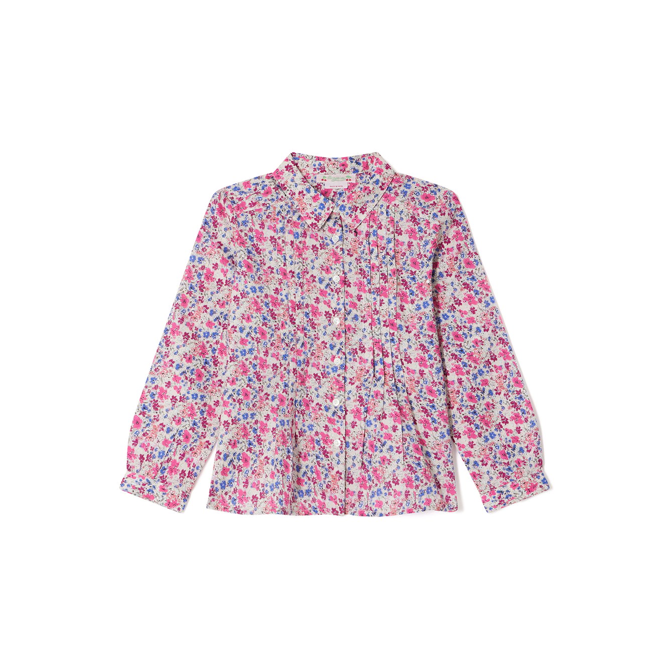 Blouse en coton imprimé Bonpoint Vintage seconde main photo 1