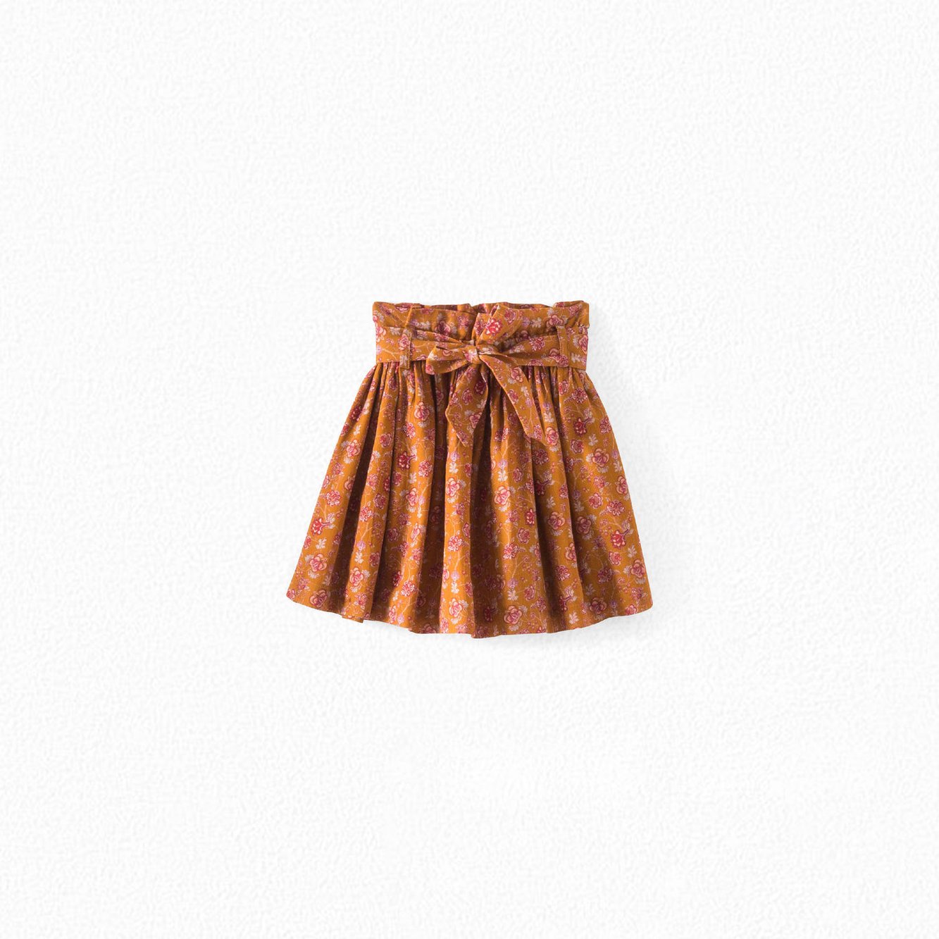 Jupe en twill imprimé Bonpoint Vintage seconde main photo 1