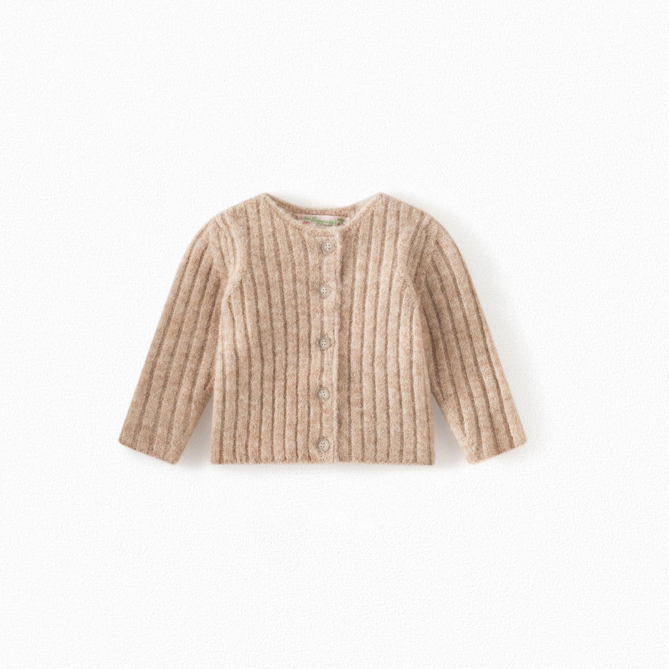 Cardigan à côtes Bonpoint Vintage seconde main photo 1